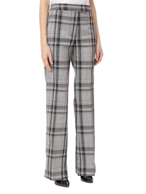 3.1 Phillip Lim Checked Straight-Leg Pants
