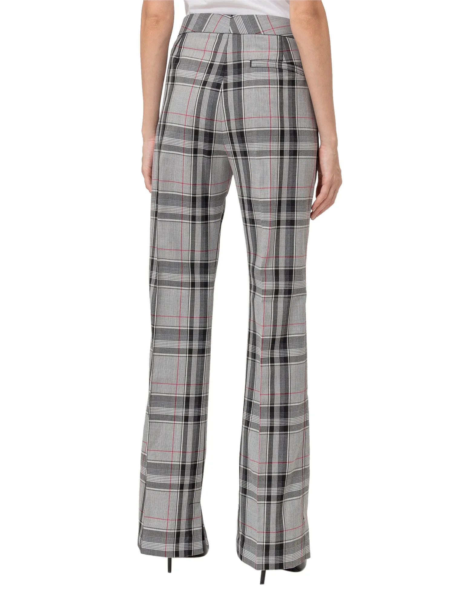 3.1 Phillip Lim Checked Straight-Leg Pants