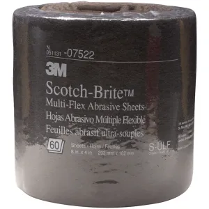 3M 7522 Scotch-Brite Abrasive Sheets Utra-Fi 60Roll