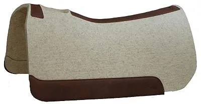 5 Star 7/8" Thick Contoured Full Skirt Wool Saddle Pad