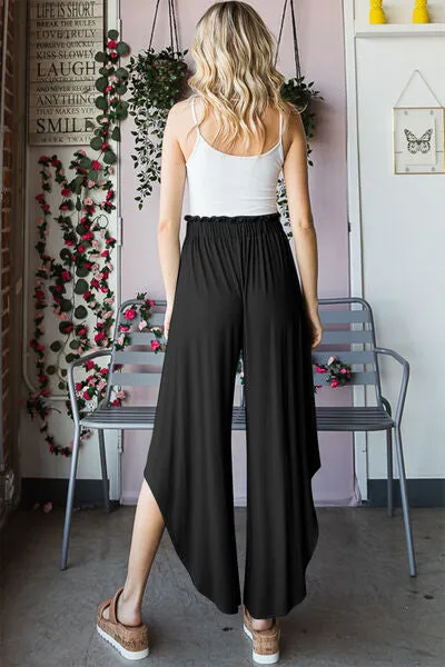 Beachy High Waist Wide Leg Pants