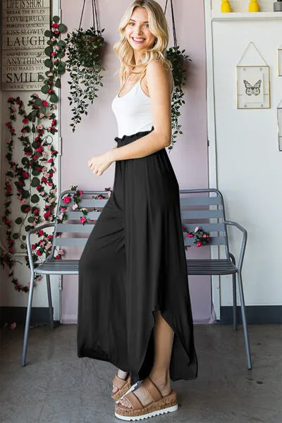 Beachy High Waist Wide Leg Pants