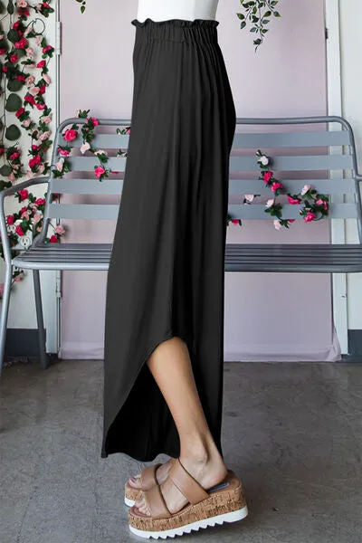 Beachy High Waist Wide Leg Pants