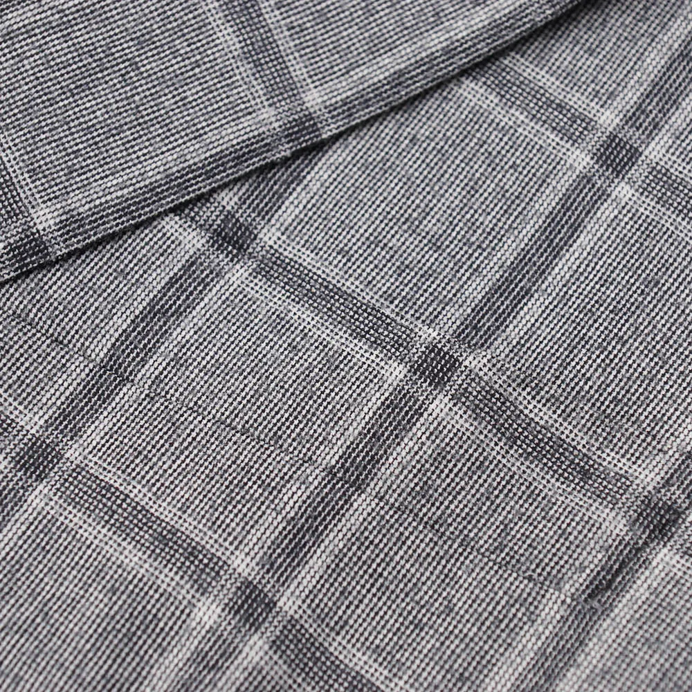 Belvest Gray Check Super 160s Wool Suit
