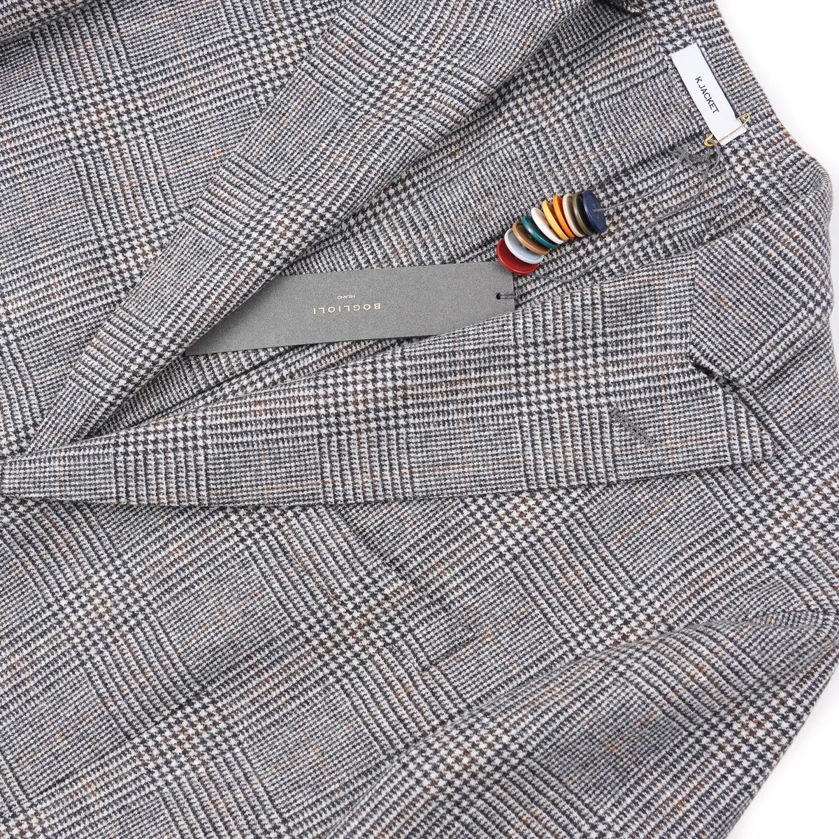 Boglioli Soft Flannel Wool 'K Jacket' Suit