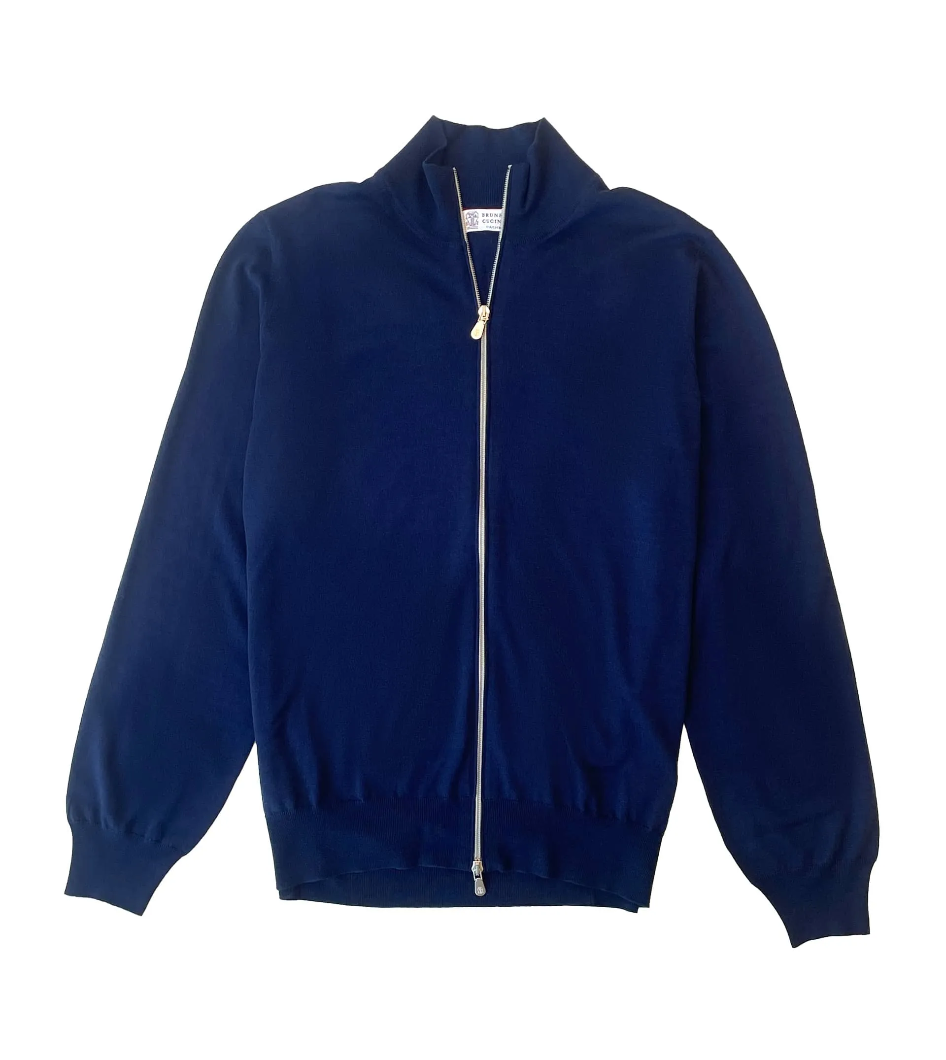BRUNELLO CUCINELLI Full Zip Fine Gauge Cardigan