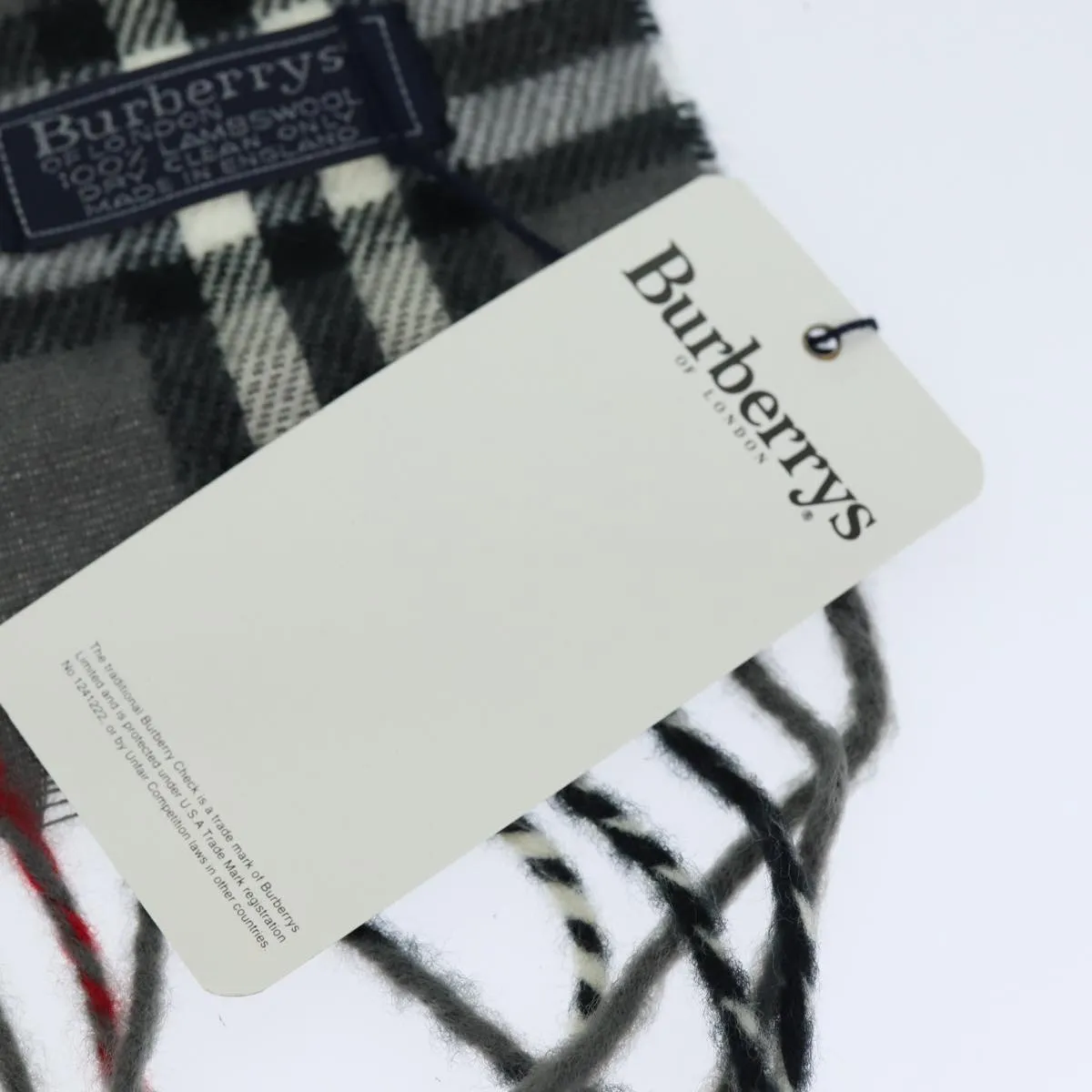 BURBERRYSs Nova Check Scarf Wool Gray  am6330