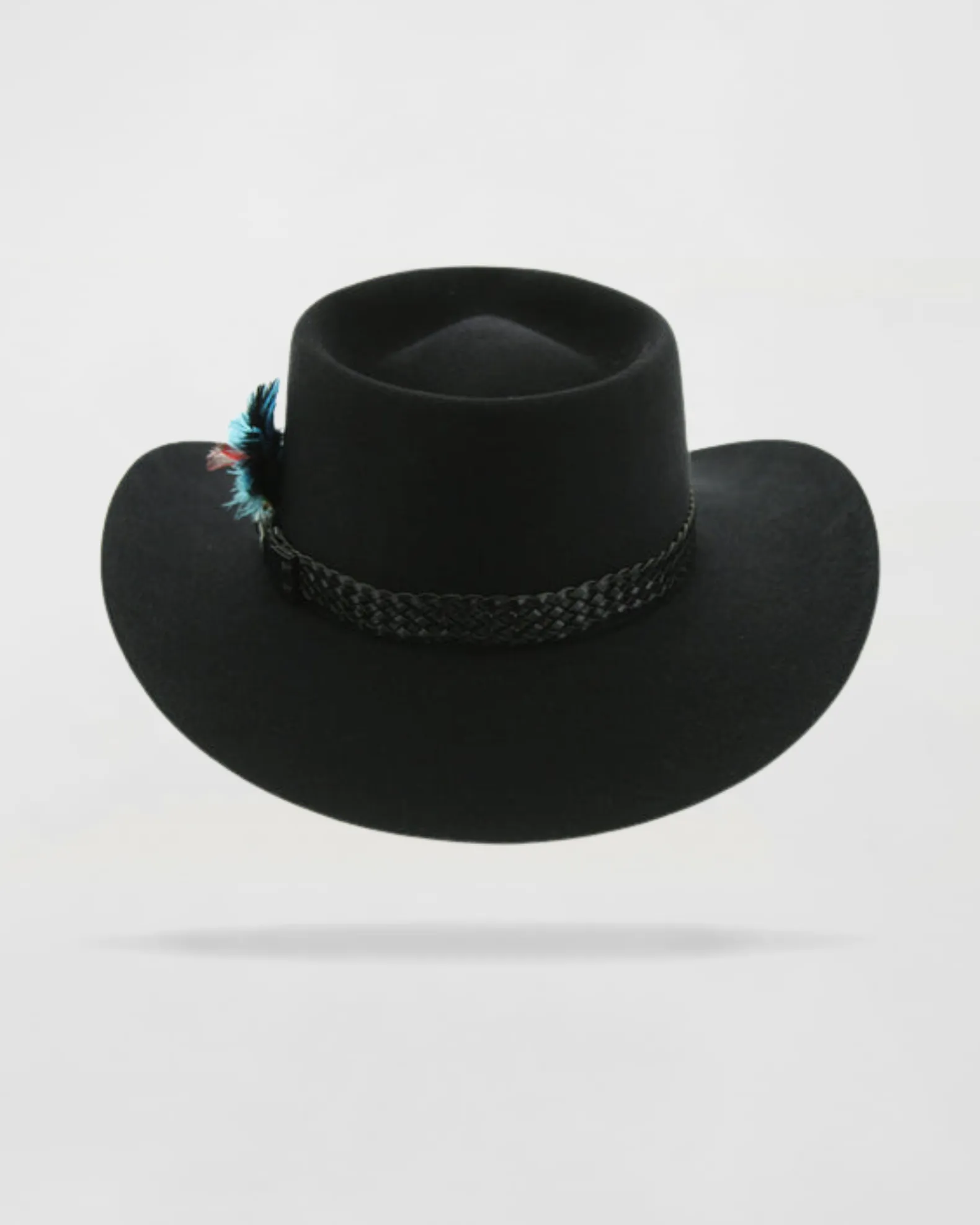 Cattleman’s Crown Felt Cowboy Hat in Black