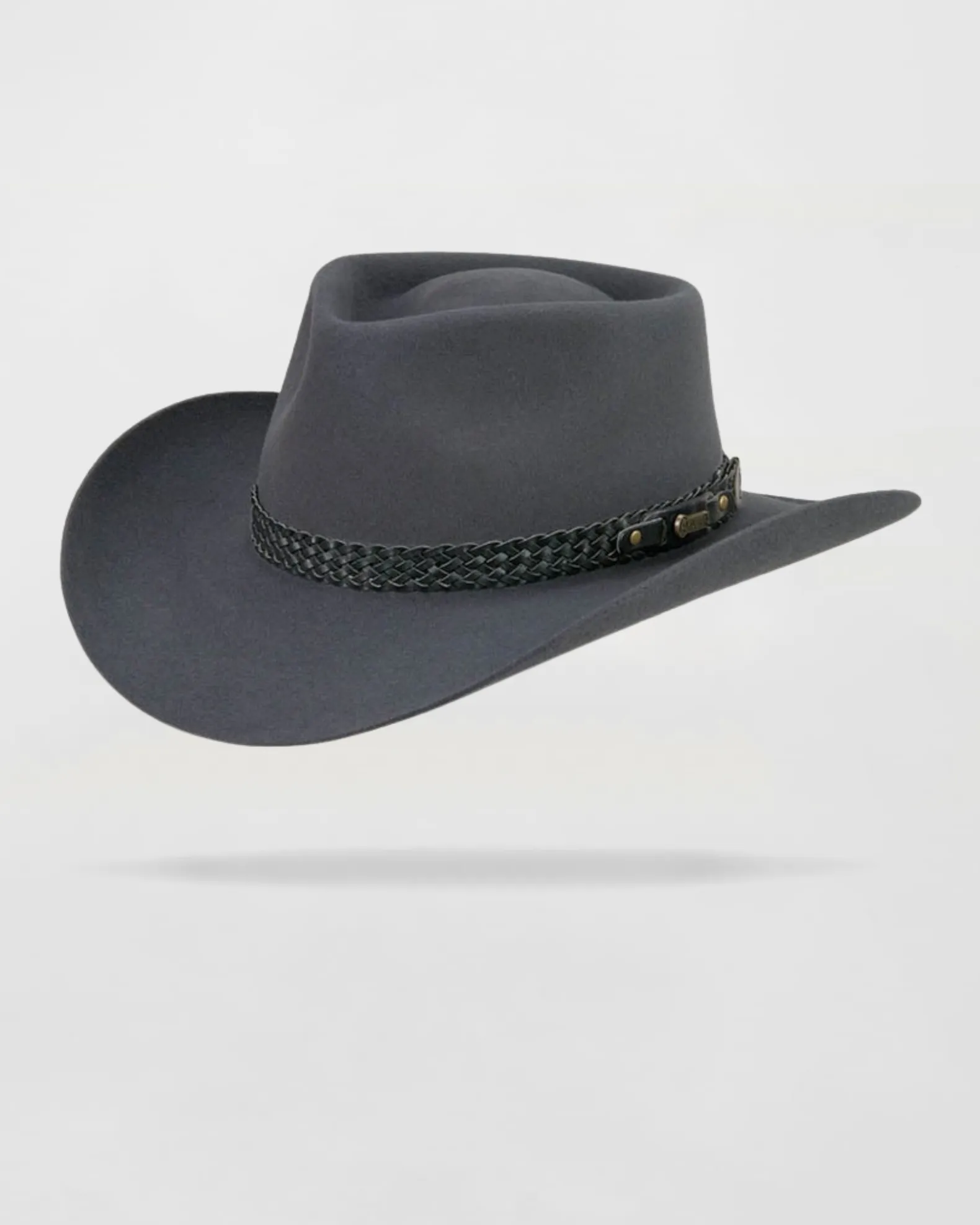 Cattleman’s Crown Felt Cowboy Hat in Black