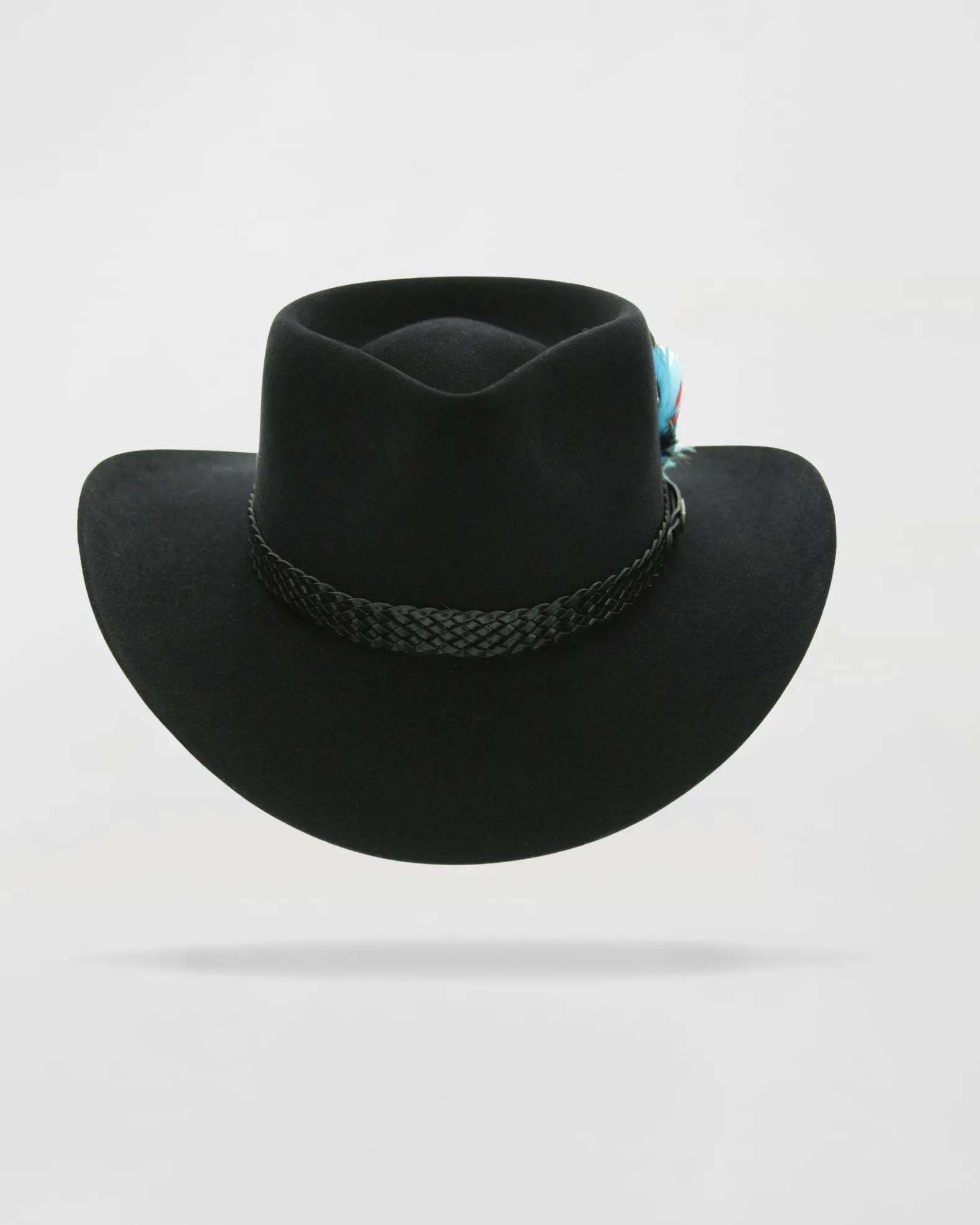 Cattleman’s Crown Felt Cowboy Hat in Black