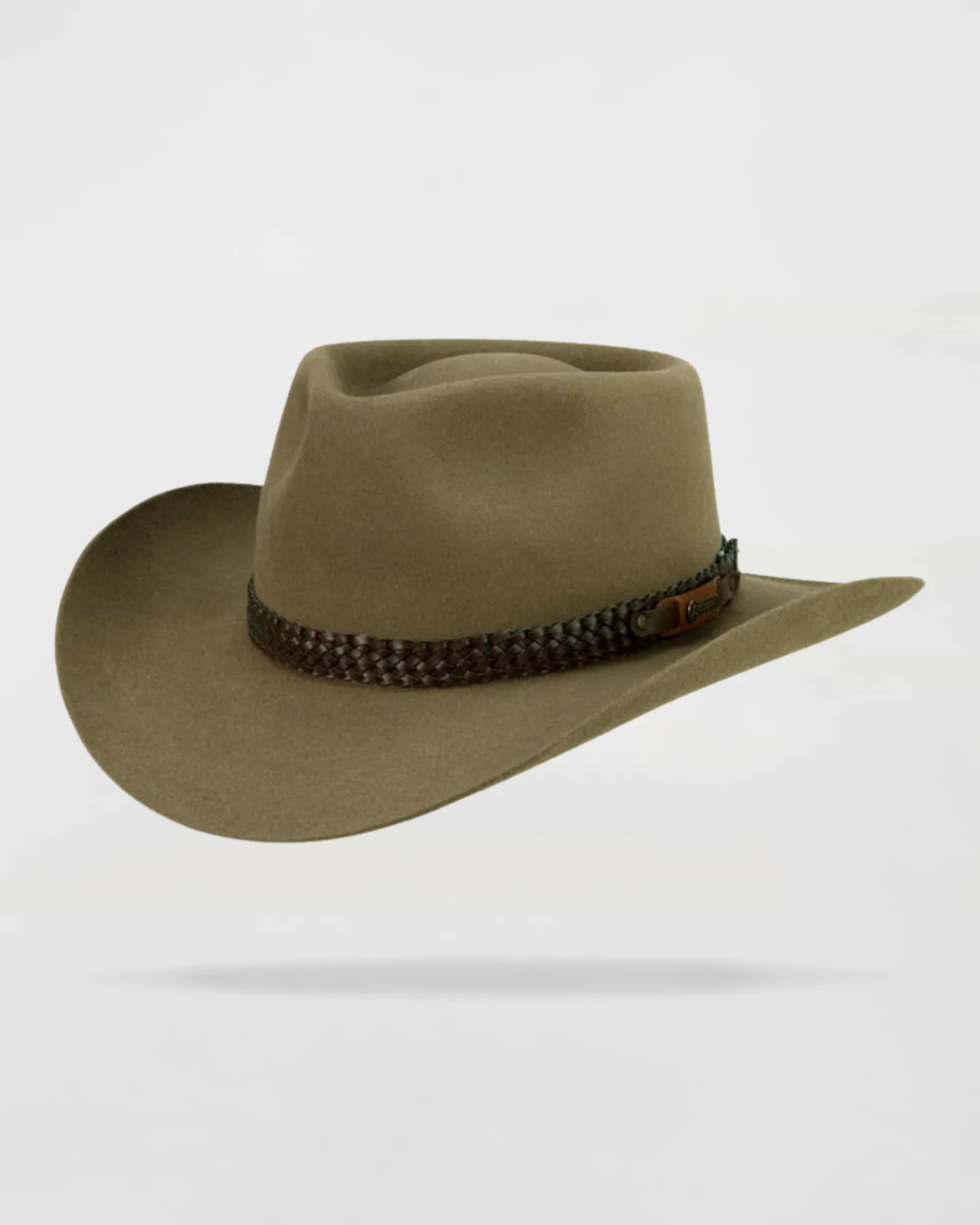 Cattleman’s Crown Felt Cowboy Hat in Black