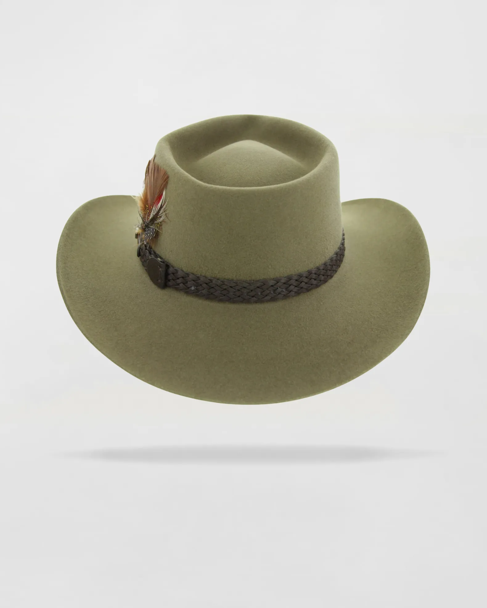 Cattleman’s Crown Felt Cowboy Hat in Black