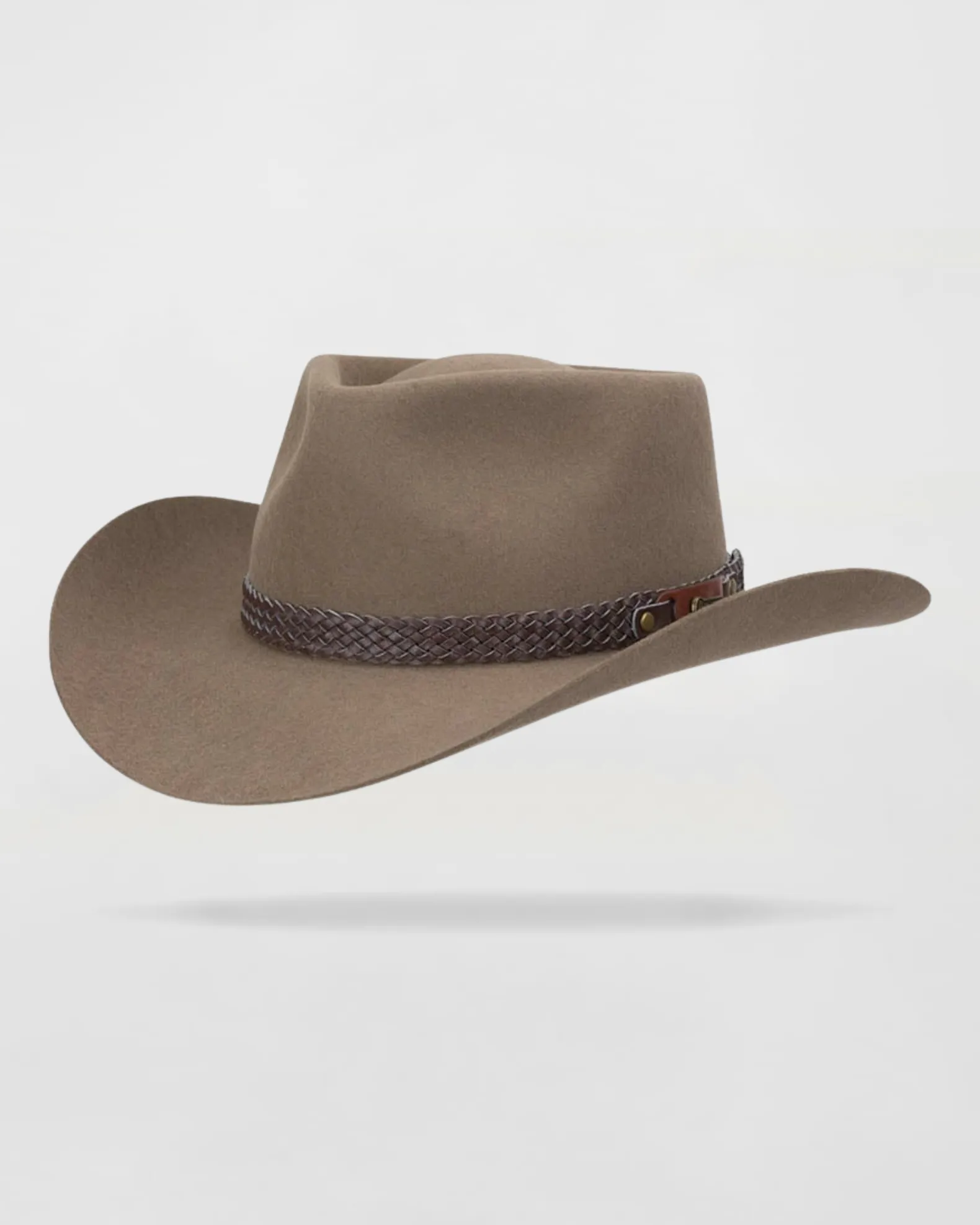 Cattleman’s Crown Felt Cowboy Hat in Black