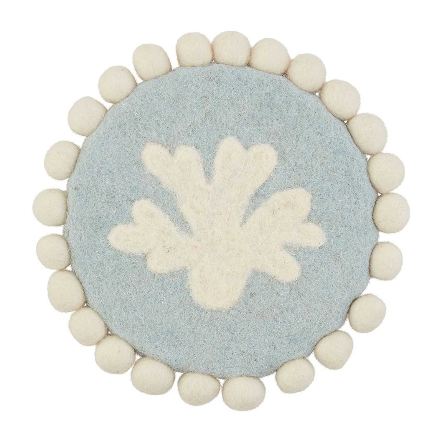 Coastal Pom Trivet - 2 Styles BY MUD PIE