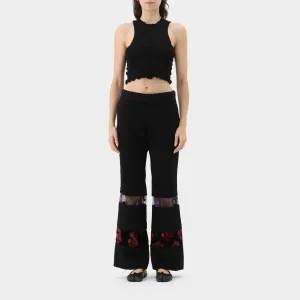 Comme des Garçons Panelled Wool Insert Pants