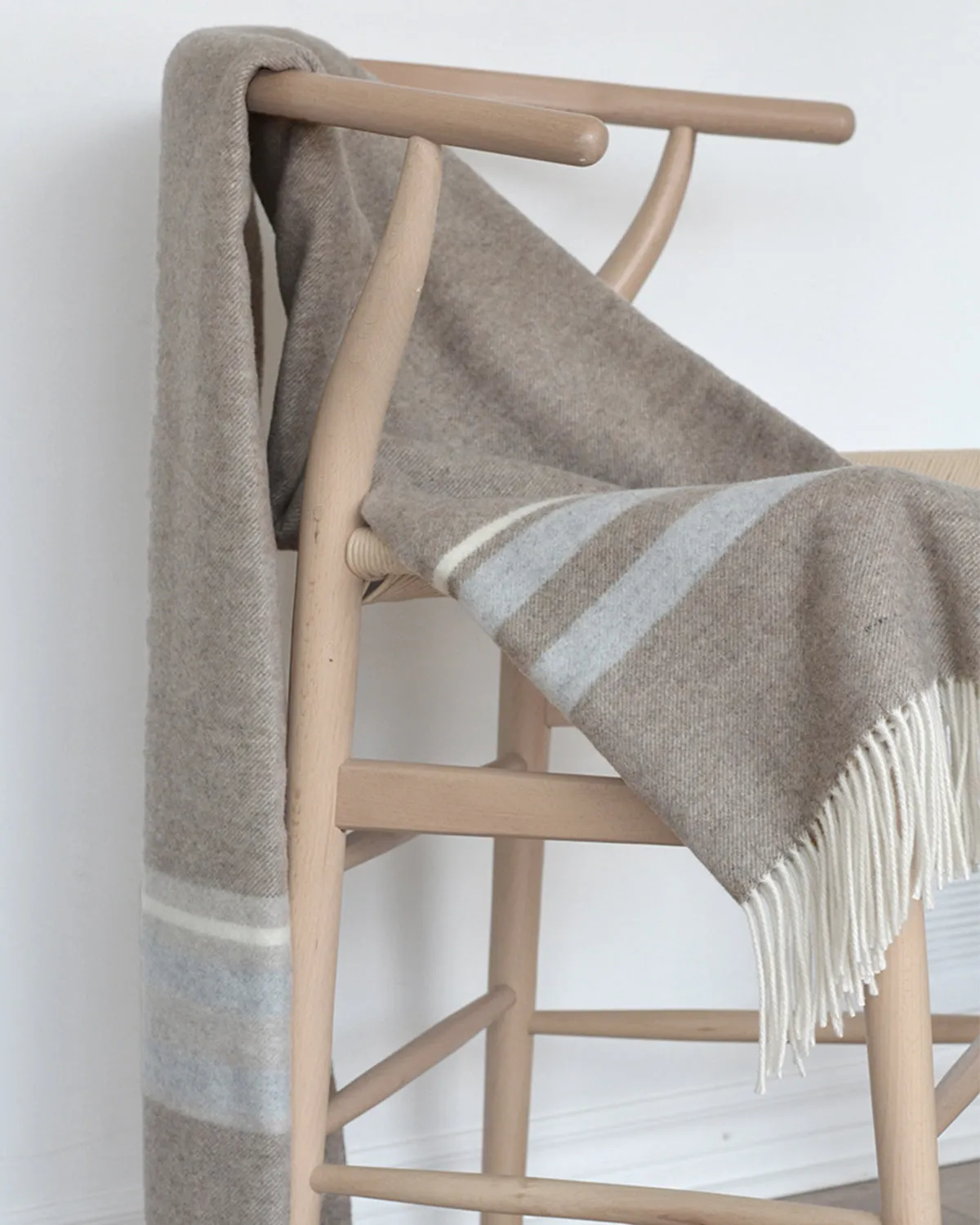 Cornwall Throw Taupe/Grey