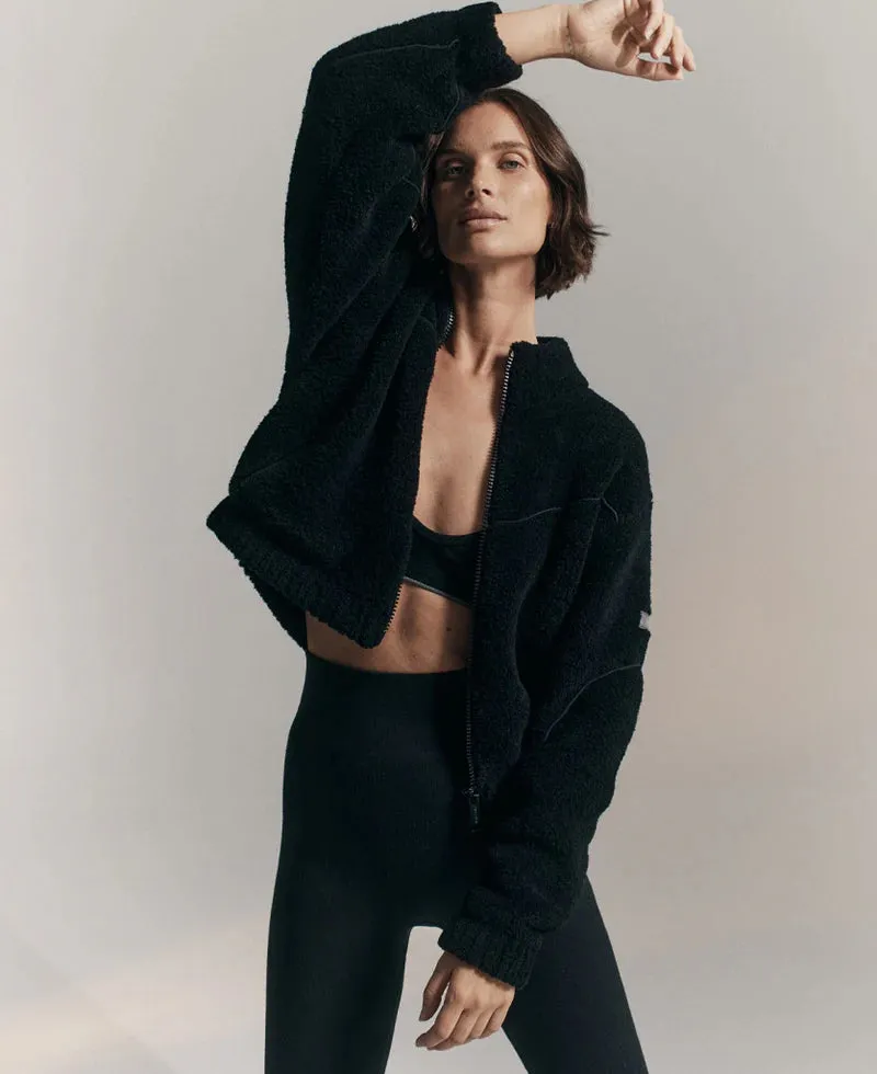DEMI WOOL LEGGING - BLACK