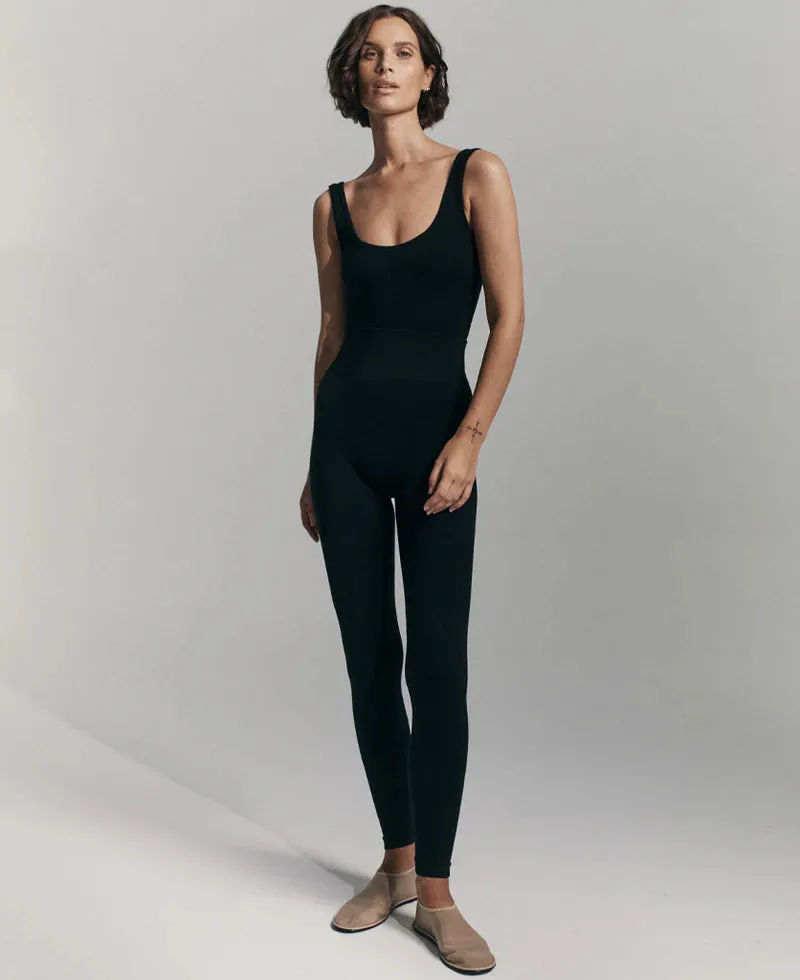 DEMI WOOL LEGGING - BLACK