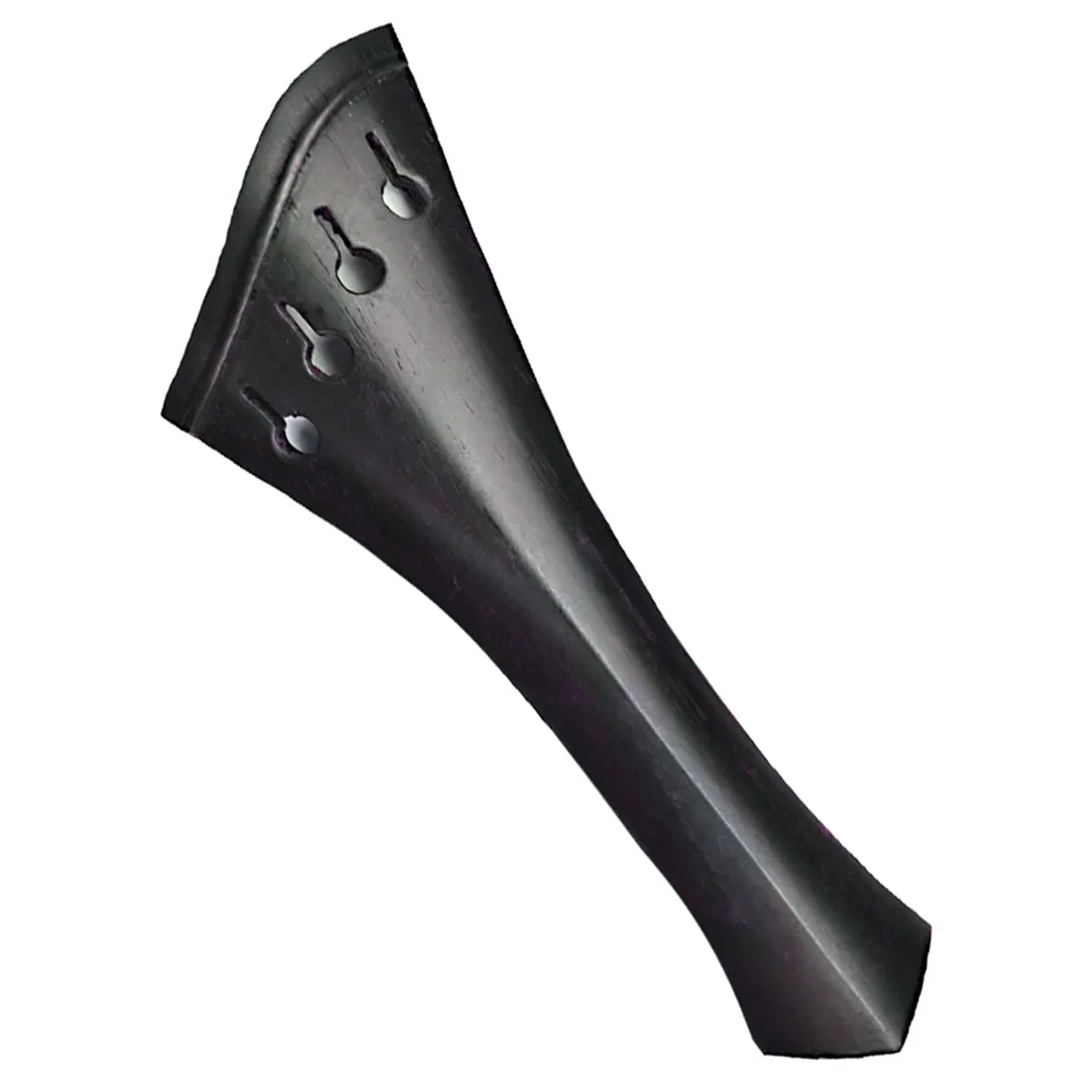 Ebony Violin Tailpieces in Various Styles