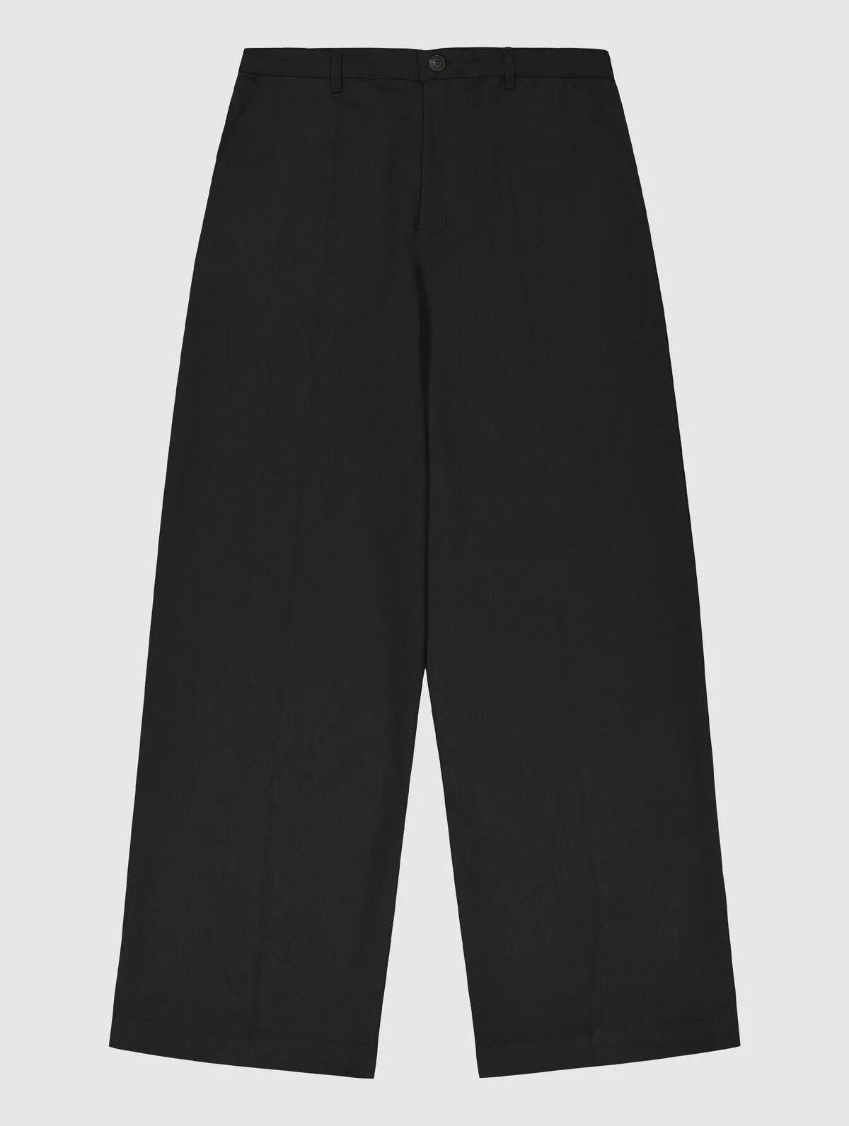 Emma Wool Blend Trousers Black