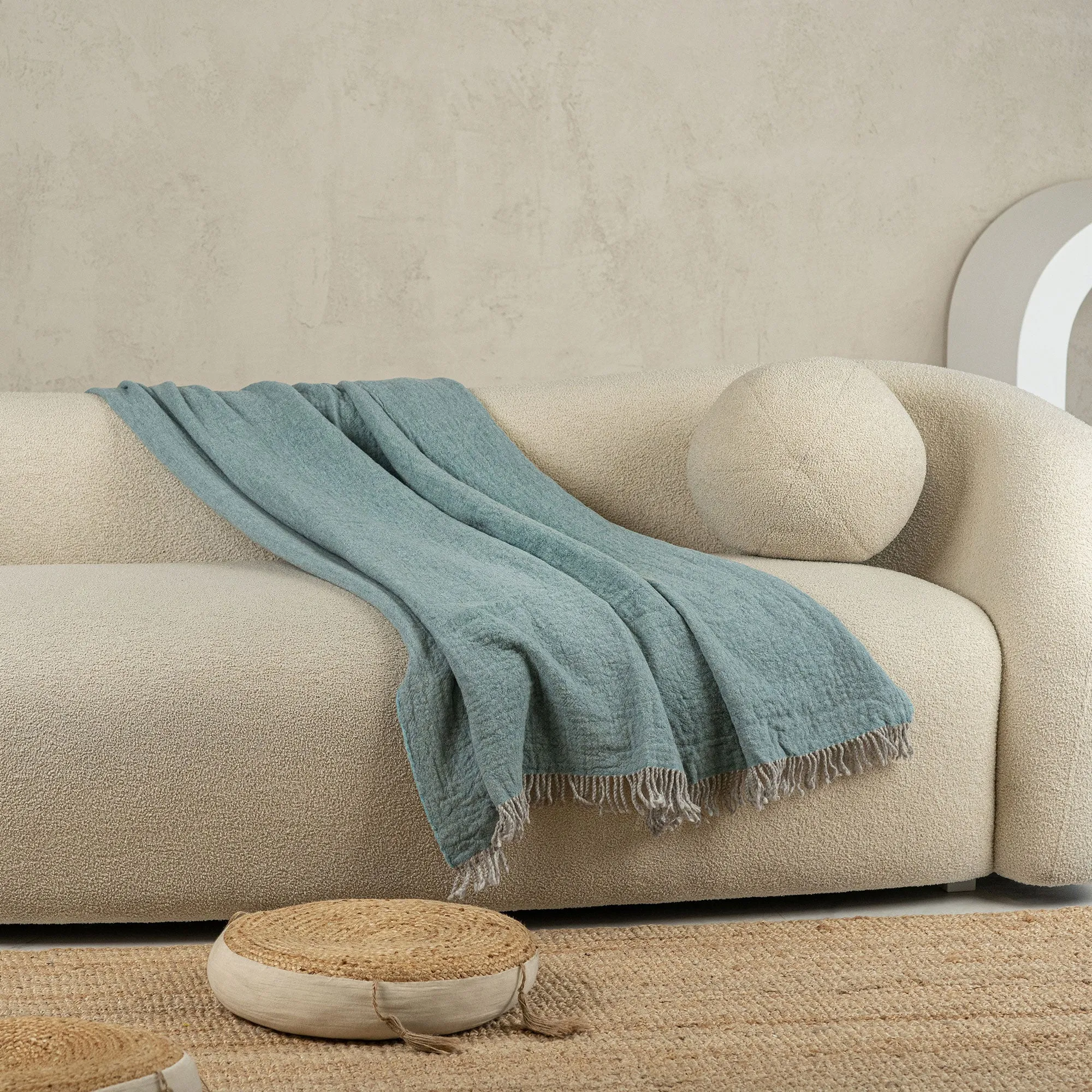 Extra Fine Virgin Merino Throw Blanket Budapest