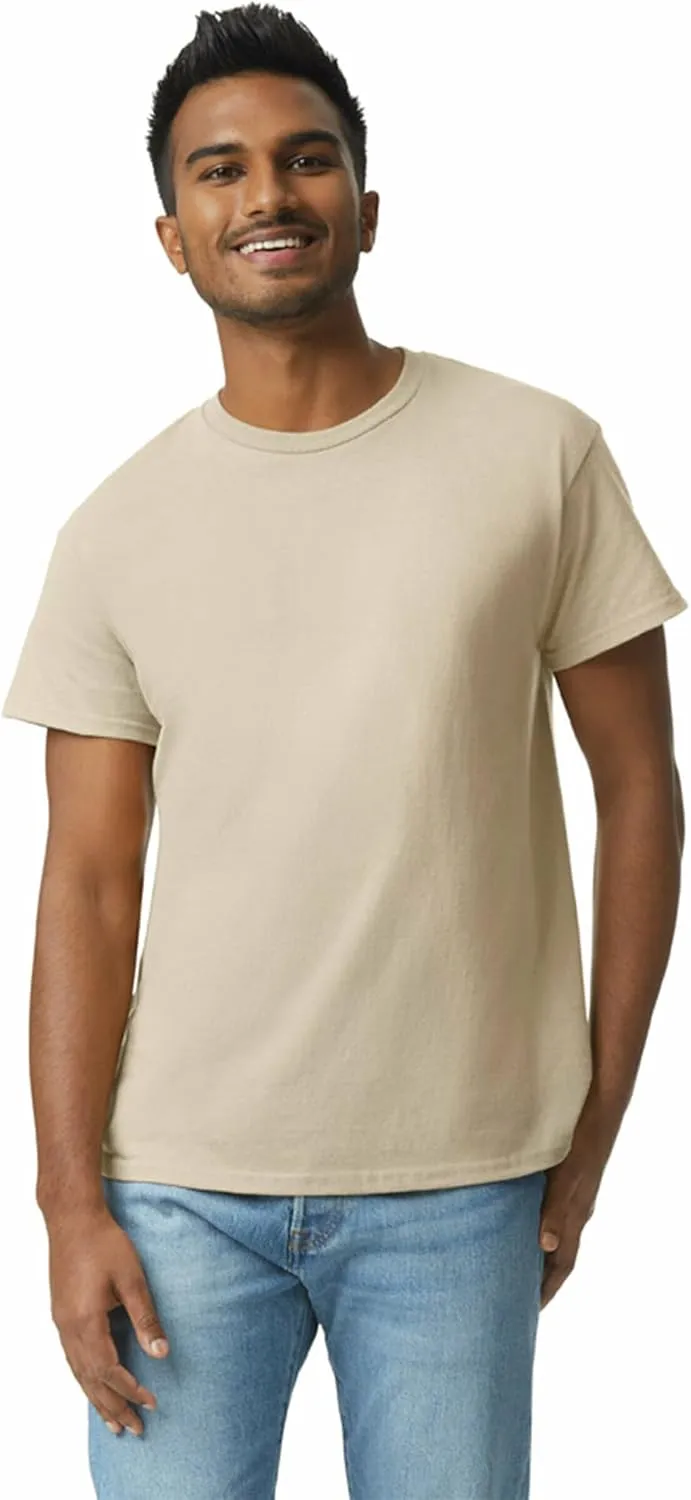 Gildan Unisex Adult Ultra Cotton T-Shirt, Style G2000, Multipack