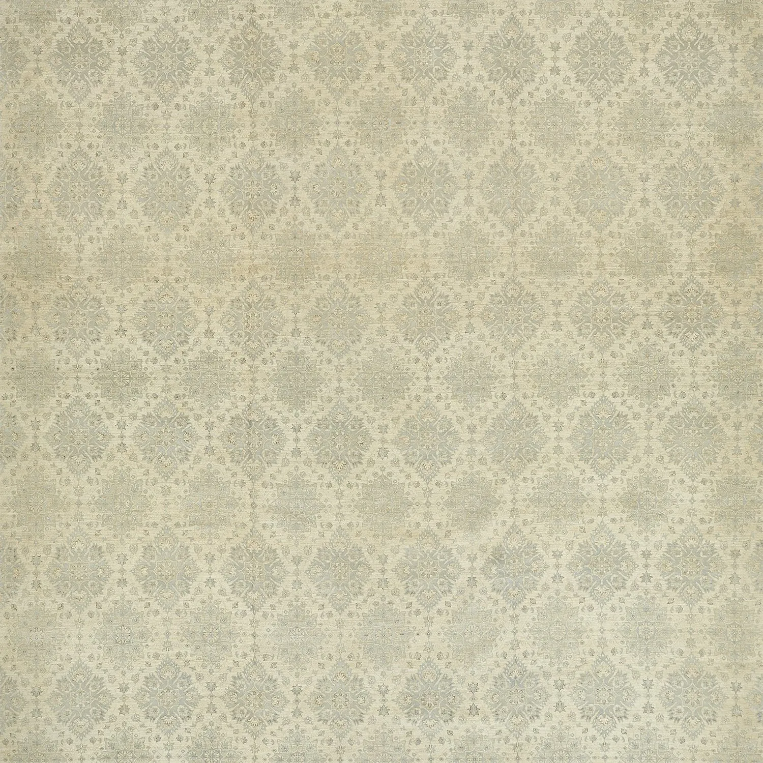 Green Transitional Wool Rug - 13'11" x 18'1"