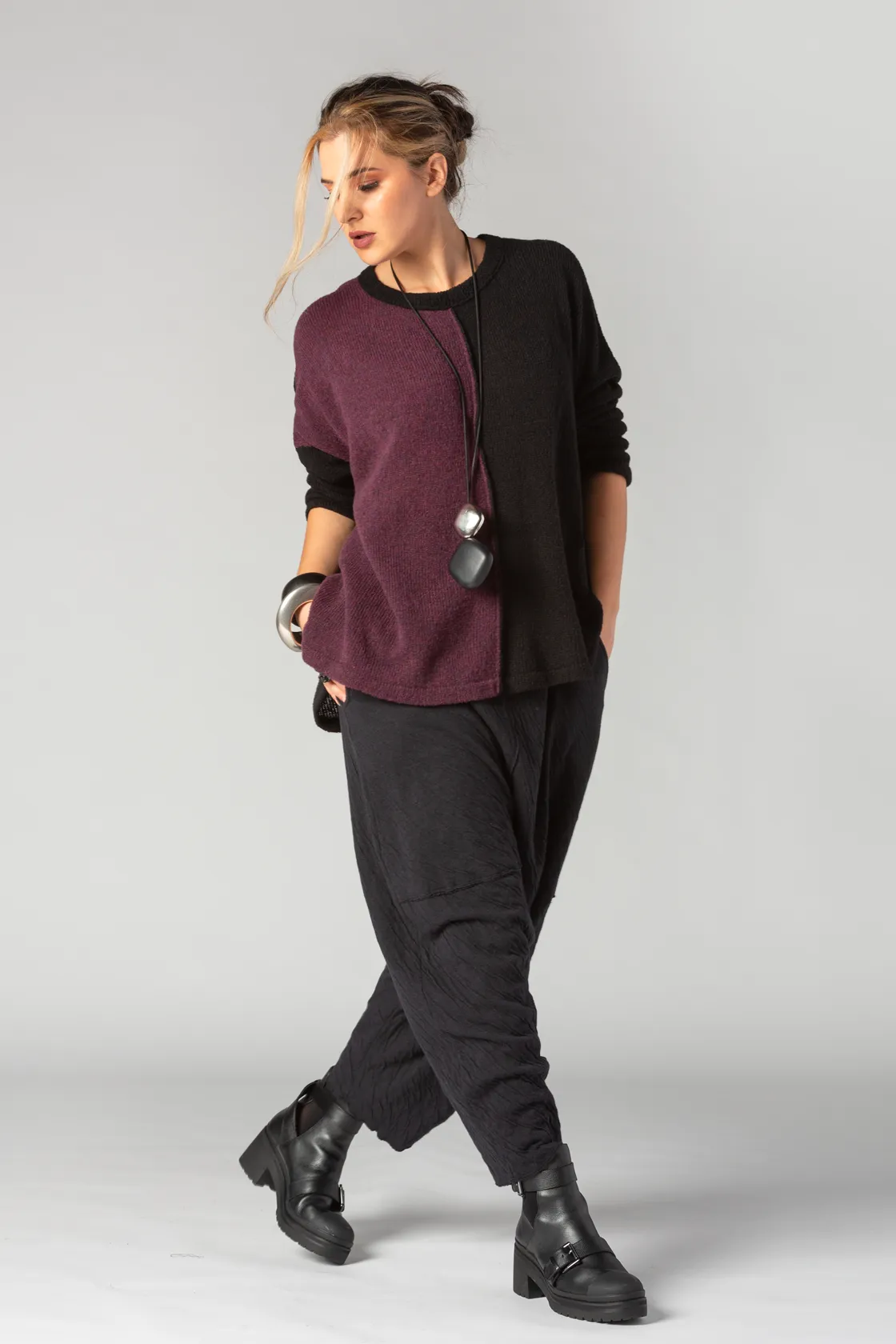 GRIZAS Drop Seat Pant in Carbon