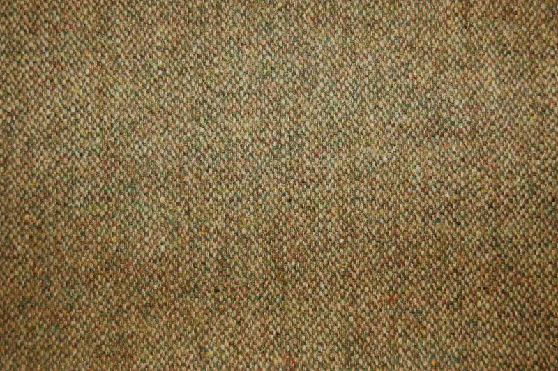 Harris Tweed Hebrides Plain Fabric - Glenside Green