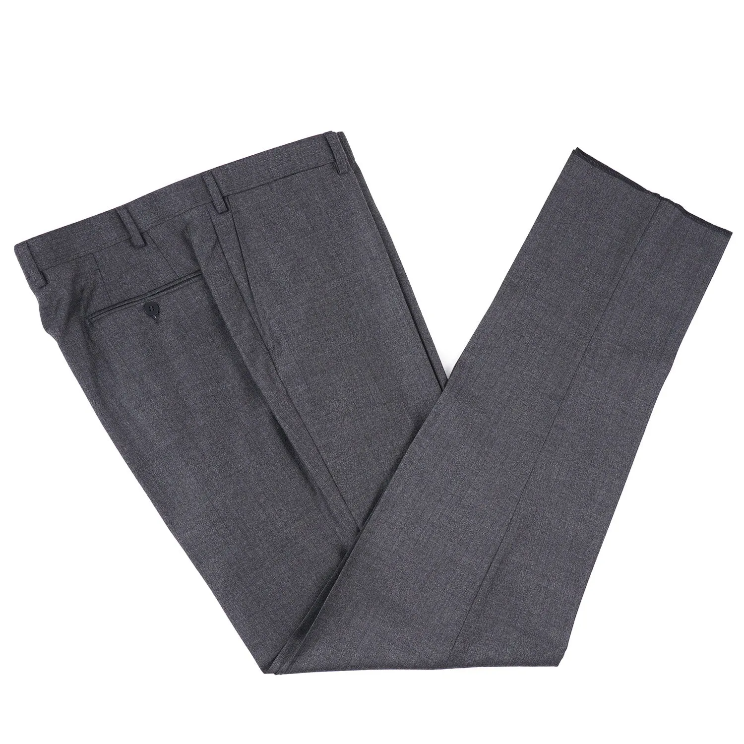 Isaia Classic-Fit Gray Stripe Wool Suit