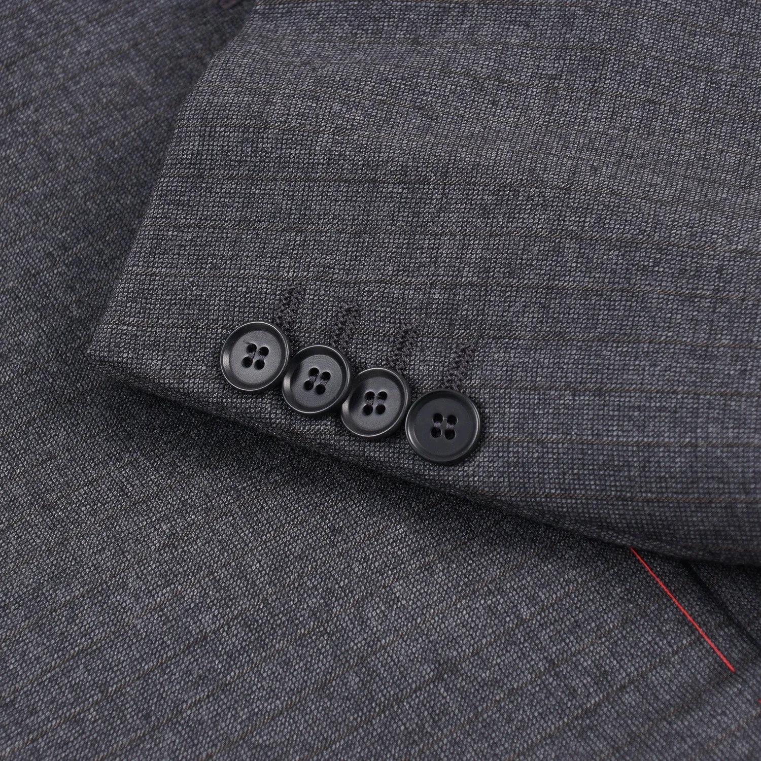 Isaia Classic-Fit Gray Stripe Wool Suit