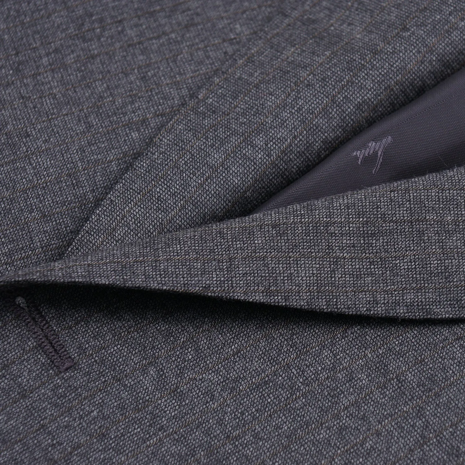 Isaia Classic-Fit Gray Stripe Wool Suit