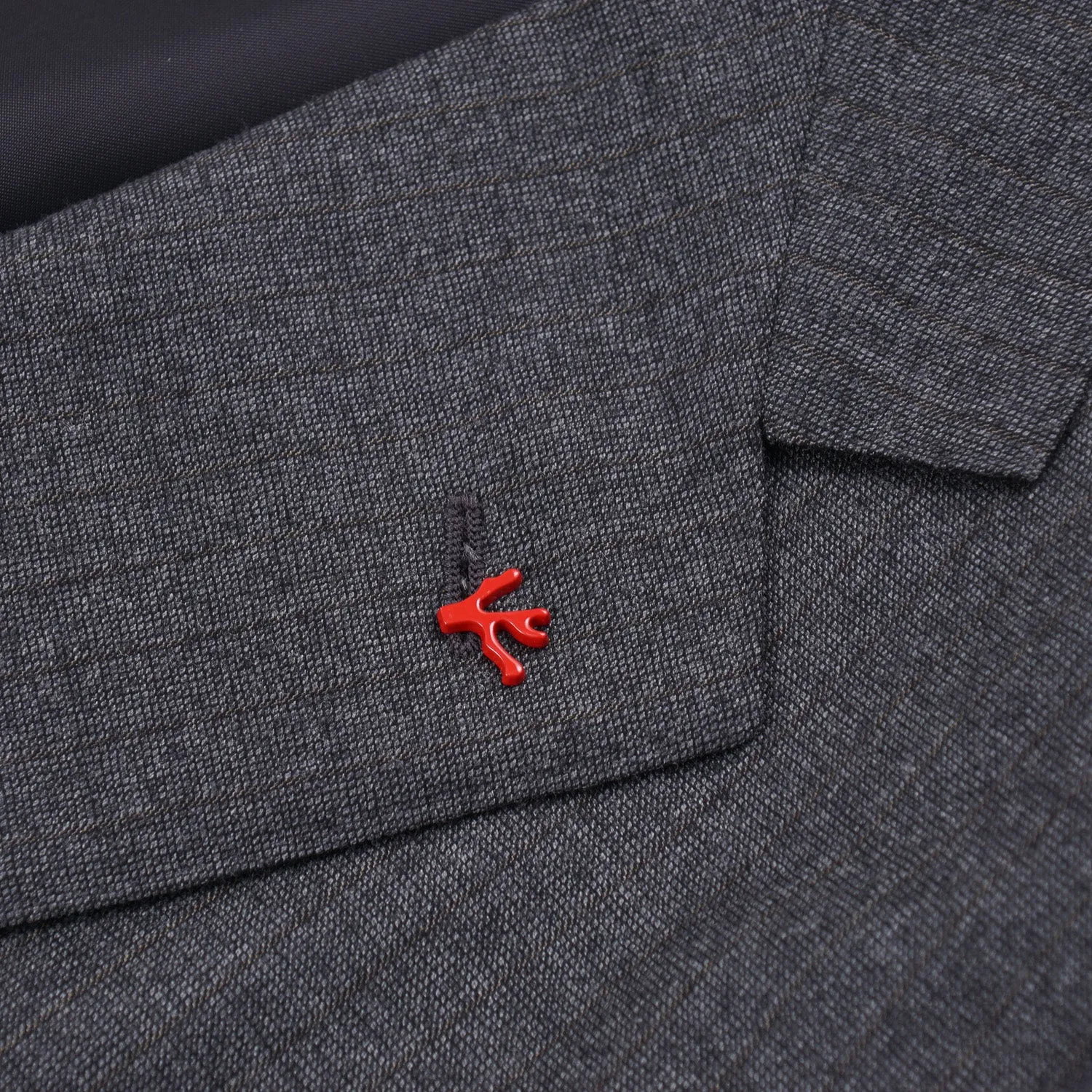 Isaia Classic-Fit Gray Stripe Wool Suit