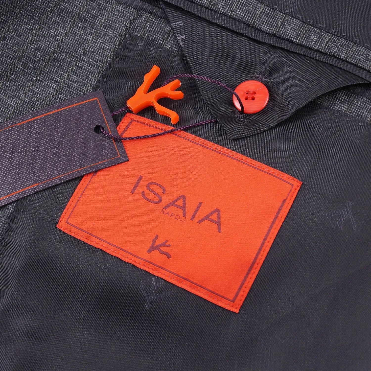 Isaia Classic-Fit Gray Stripe Wool Suit