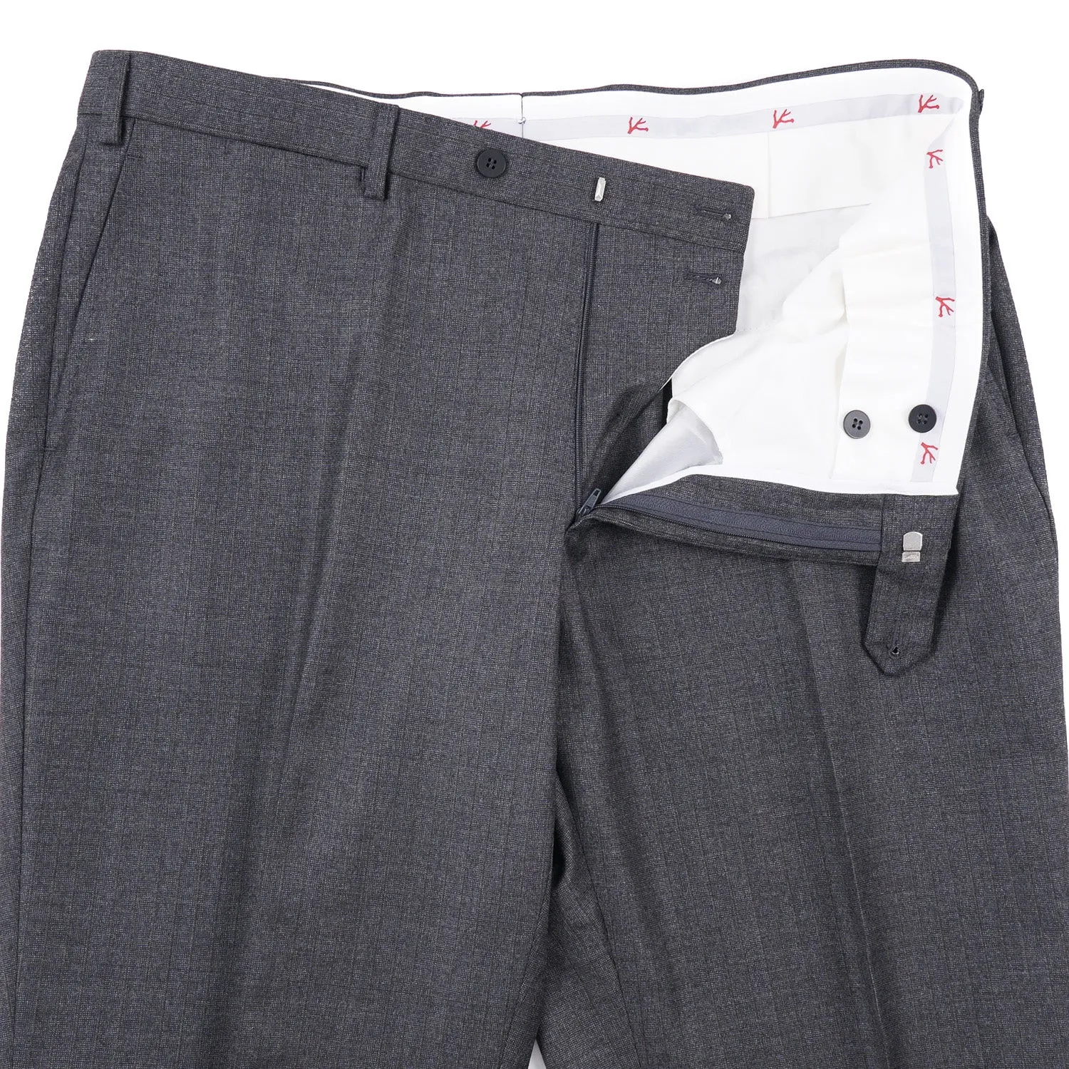 Isaia Classic-Fit Gray Stripe Wool Suit