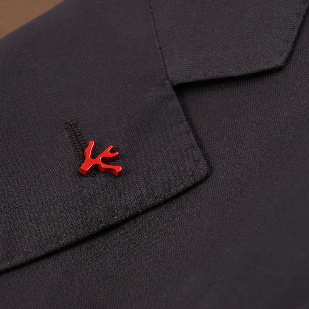 Isaia Cotton and Wool Suit