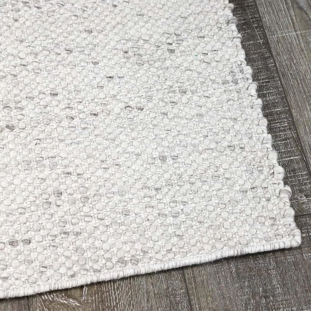 Kobe Rug - Silver 200cm x 290cm