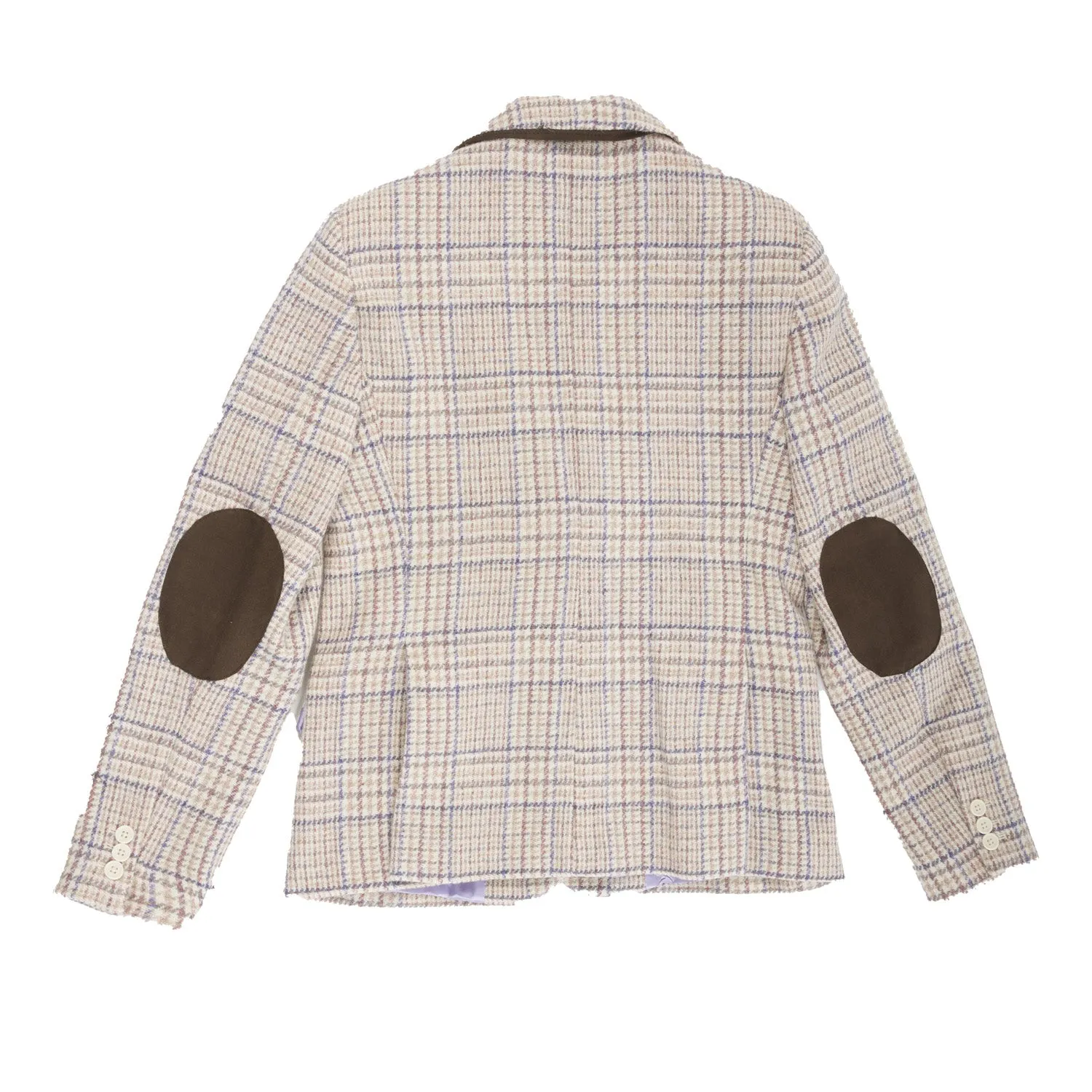 Ladies Iona Harris Tweed Jacket Pink Check