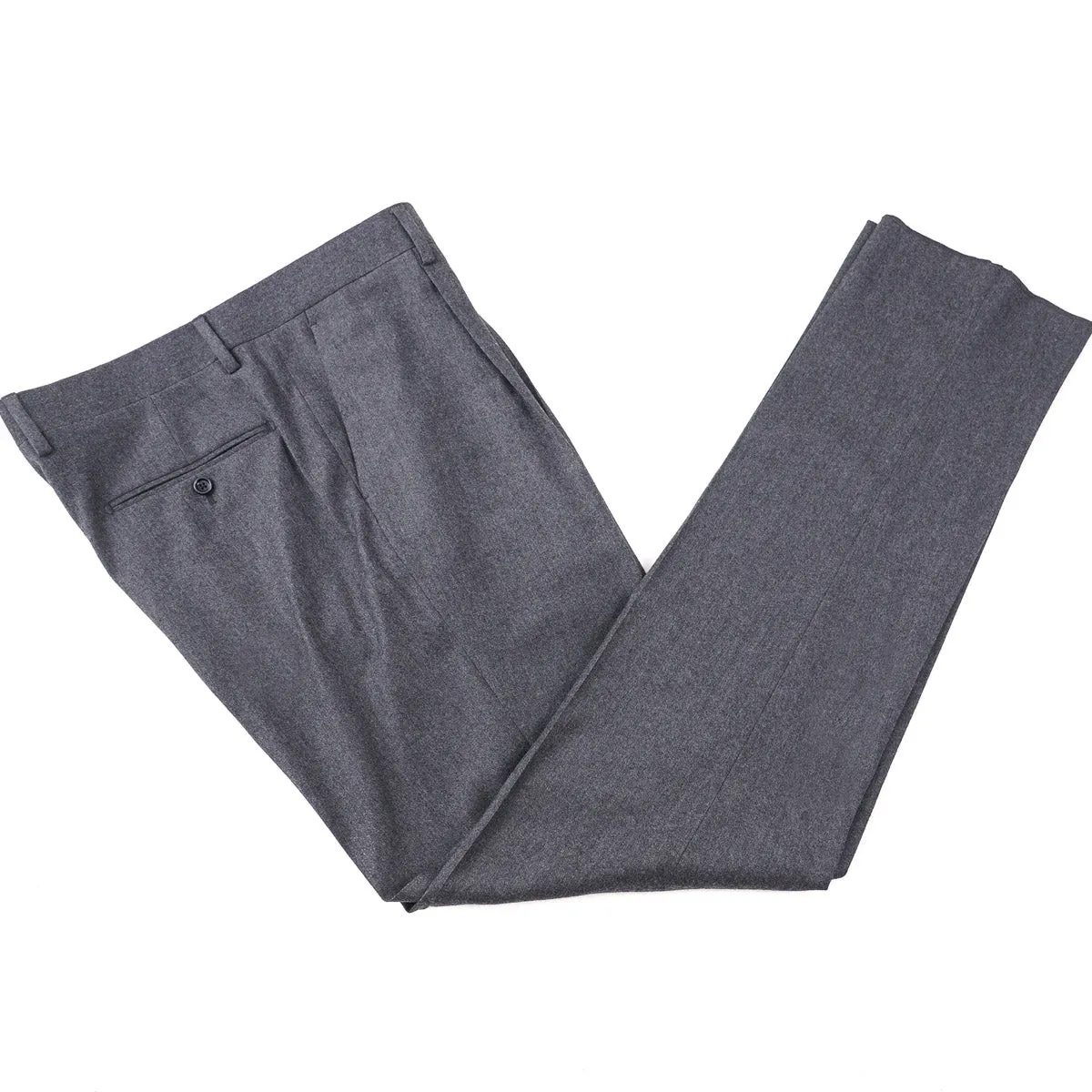 Lardini Flannel Cashmere-Wool Suit