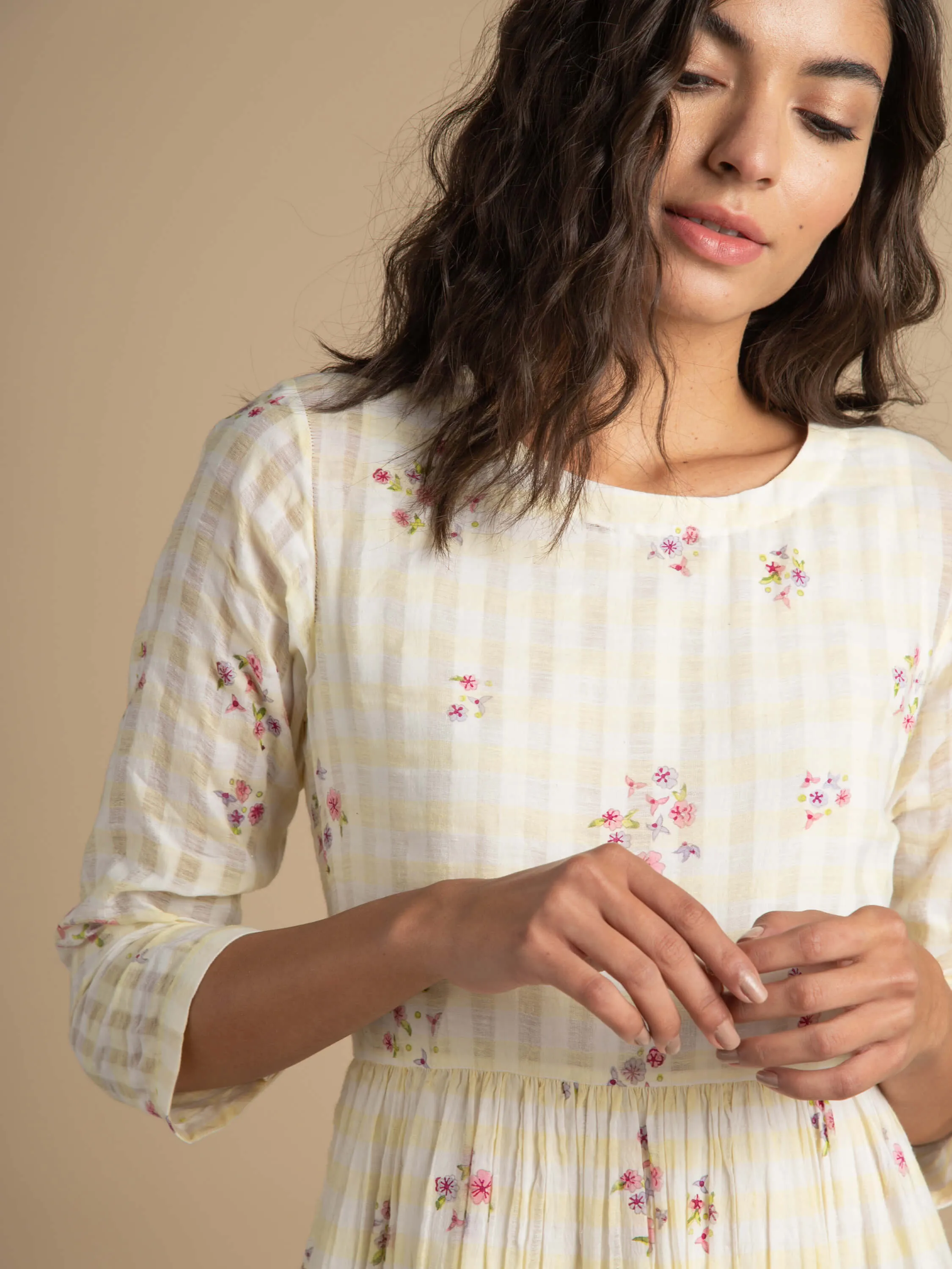 Lemon Country Dress