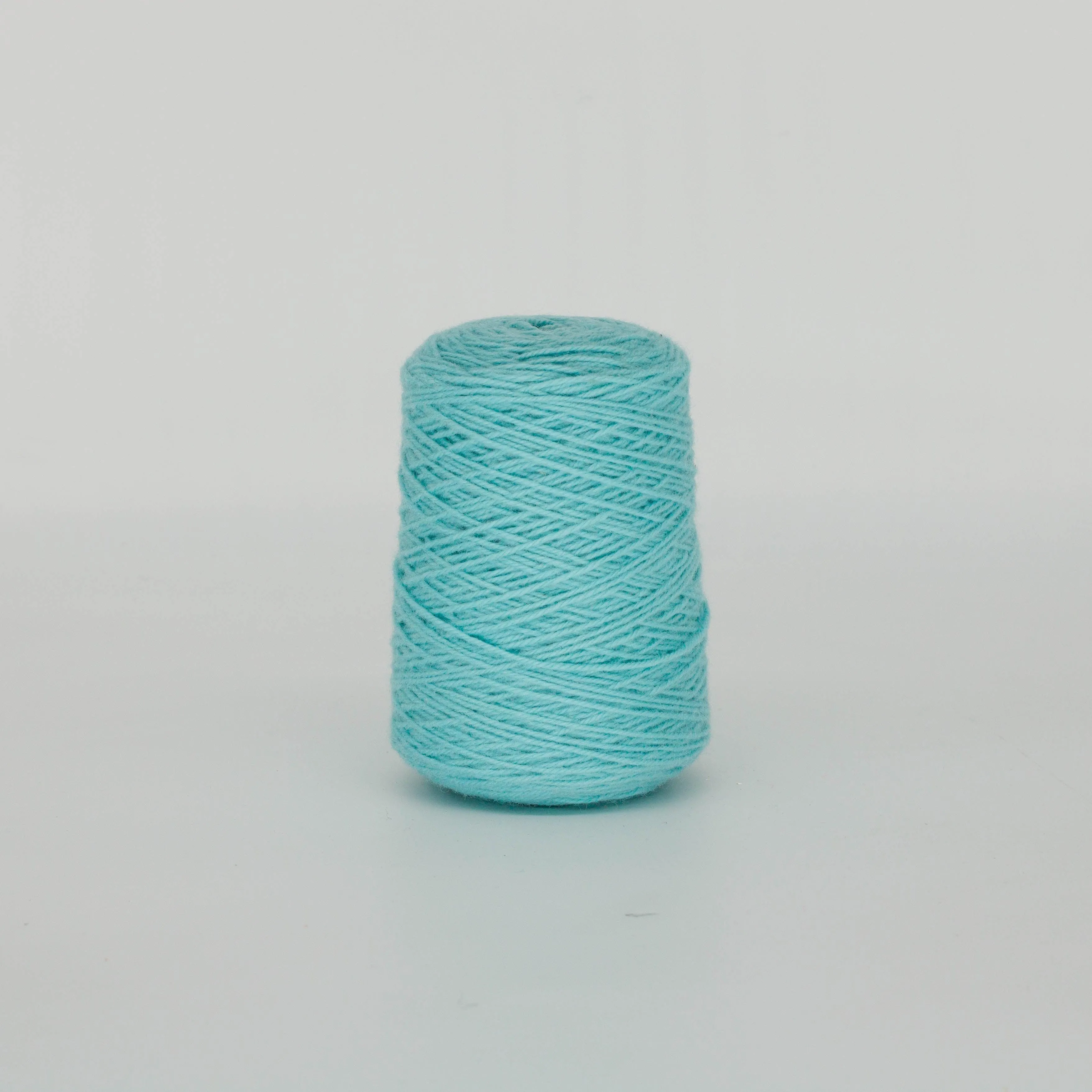 Light blue 100% Wool Tufting Yarn On Cone (ARS3F15)