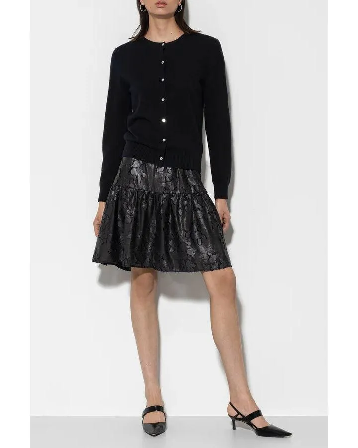 Luisa Cerano Cashmere Blend Button Cardigan