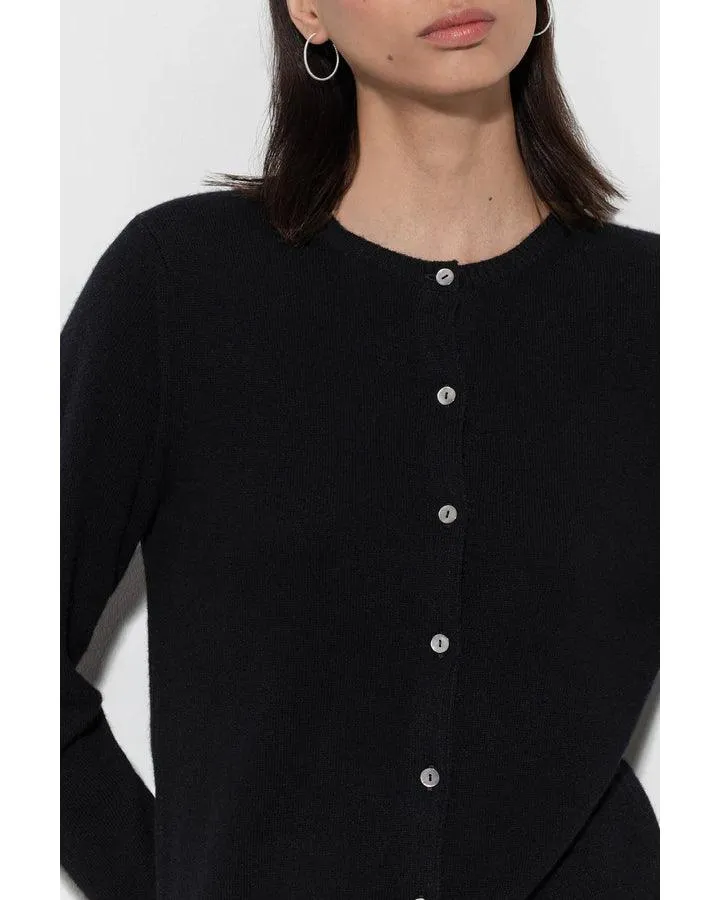 Luisa Cerano Cashmere Blend Button Cardigan