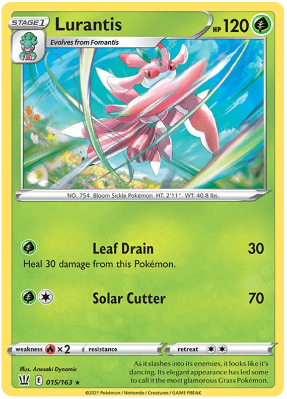 Lurantis (015/163) [Sword & Shield: Battle Styles]