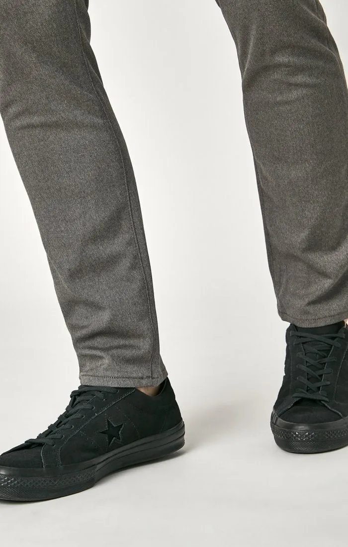MARCUS SLIM STRAIGHT LEG IN GREY FEATHER TWEED