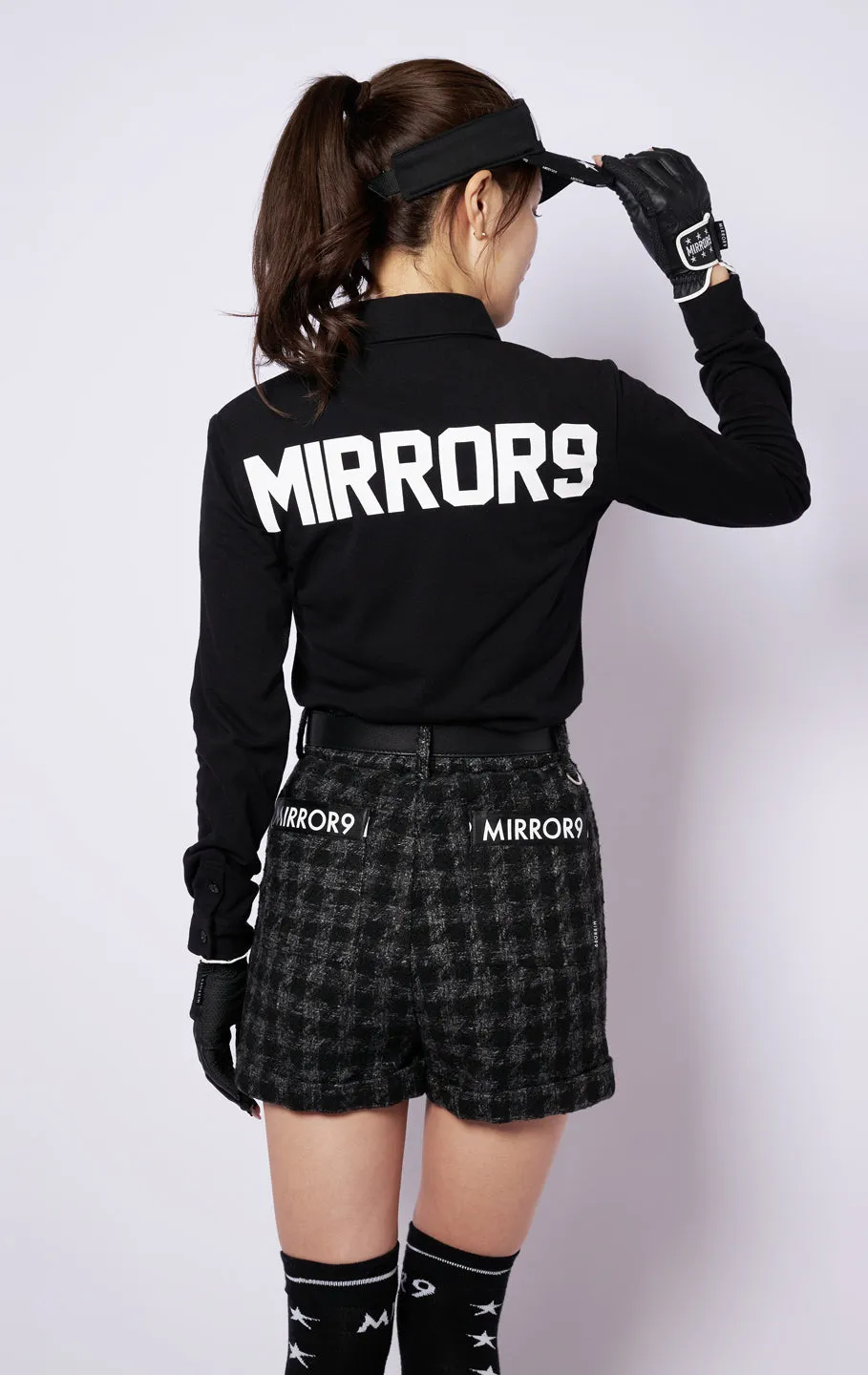 Merry tweed short pants/2color