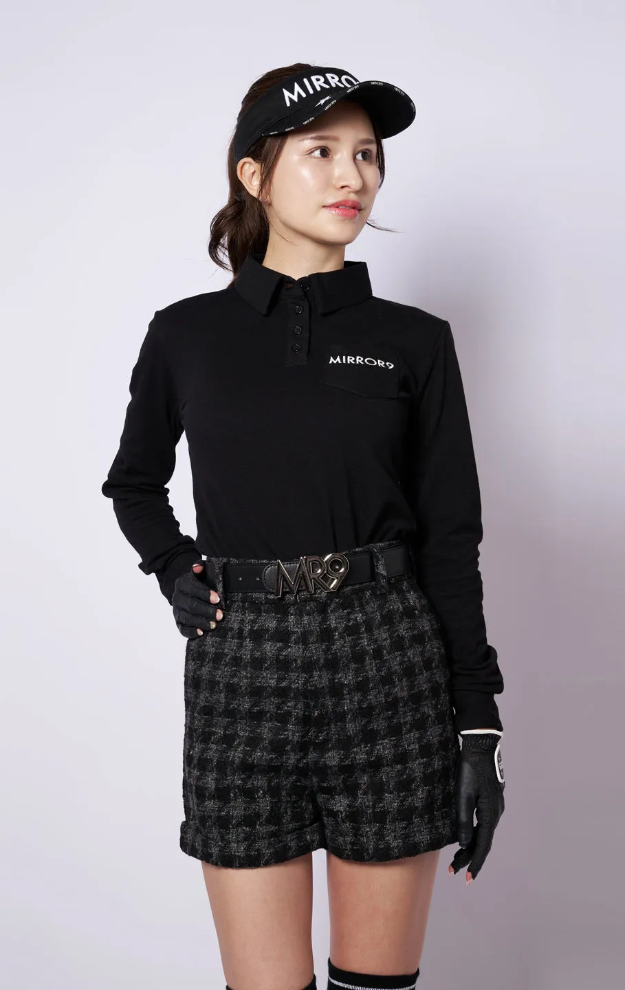 Merry tweed short pants/2color