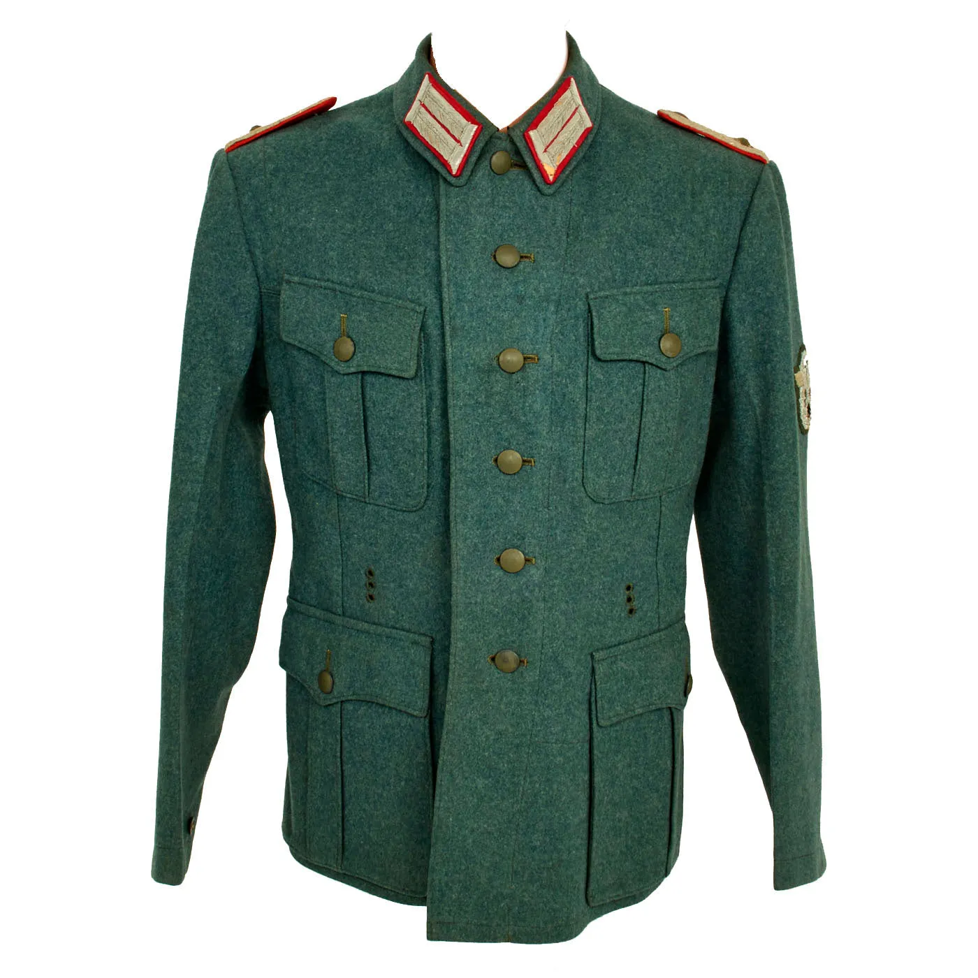Original German WWII Municipal Police Oberleutnant Uniform Set - Ordnungspolizei