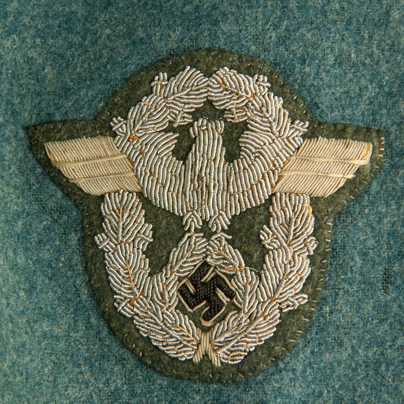 Original German WWII Municipal Police Oberleutnant Uniform Set - Ordnungspolizei