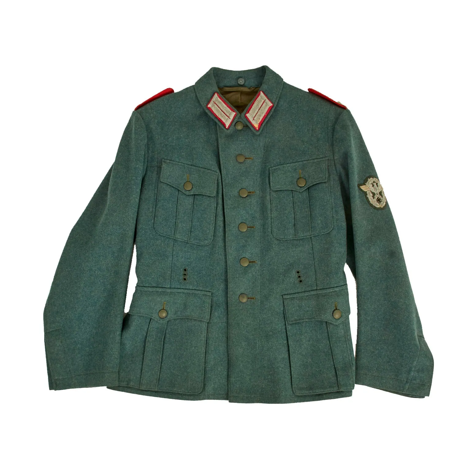 Original German WWII Municipal Police Oberleutnant Uniform Set - Ordnungspolizei